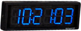 Orologi a led - Radioclock 10.6, led blu