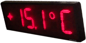 Orologi a led - Radioclock 19.6